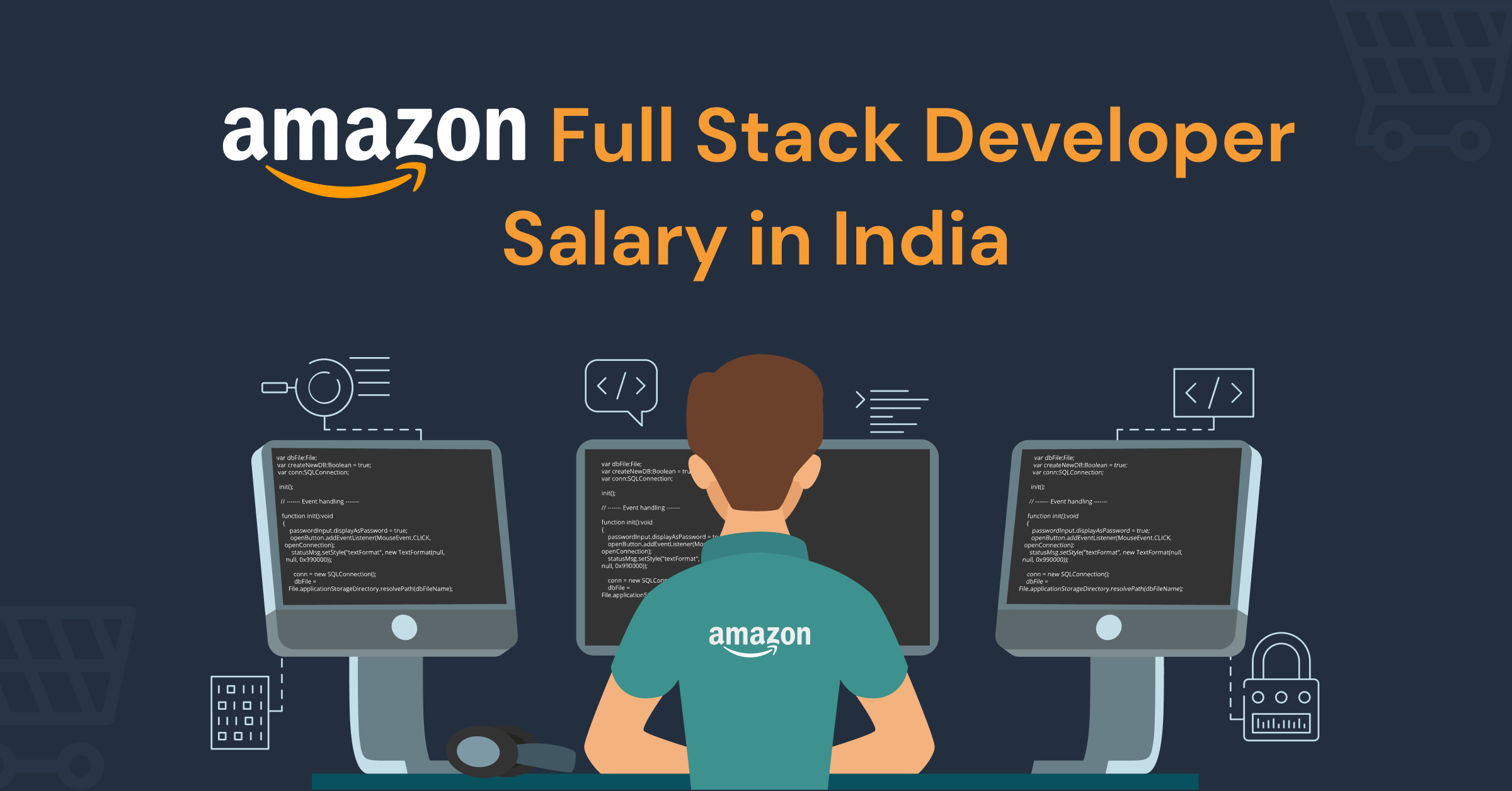 Amazon Full Stack Developer salary in India